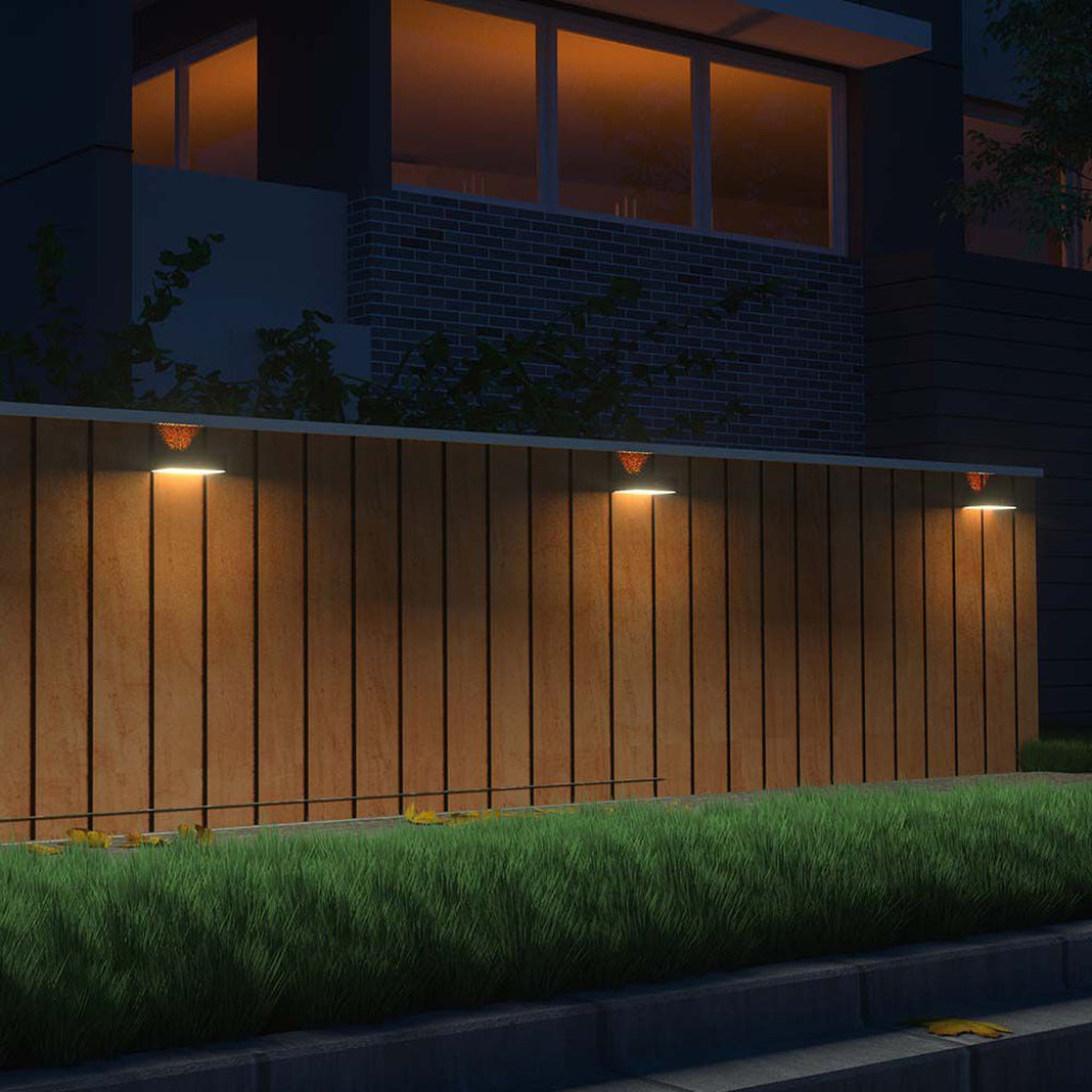Modern Solar Brick Wall Light 3W IP65 – Outdoor LED